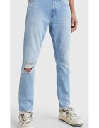 Tommy Jeans Pantaloni barbati - Bumbac - Albastru - Albastru