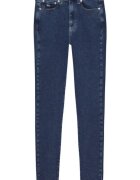 Tommy Jeans Pantaloni dama - Denim - Albastru - Albastru