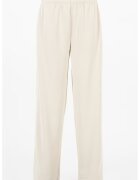 Tommy Jeans Pantaloni drepti de trening cu logo - Maro nisip