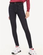 Tommy Jeans Pantaloni lungi skinny cu talie inalta -