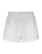 Tommy Jeans Pantaloni scurti de bumbac organic cu talie elastica - Alb
