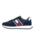 Tommy Jeans Pantofi sport cu insertii de piele intoarsa - Bleumarin