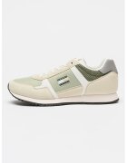 Tommy Jeans Pantofi sport cu insertii din material textil - Verde pal/Bej deschis