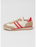 Tommy Jeans Pantofi sport cu insertii din piele intoarsa Retro Runner - Rosu vermillion/Bej deschis