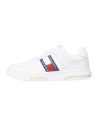 Tommy Jeans Pantofi sport de piele - Alb