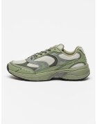 Tommy Jeans Pantofi sport de plasa cu garnituri de piele ecologica Archive - Verde feriga/Verde fistic