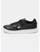 Tommy Jeans Pantofi sport din piele cu imprimeu logo lateral Archive '98 - Negru