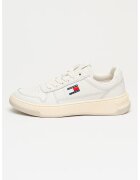 Tommy Jeans Pantofi sport din piele The Chelsea - Rosu/Alb