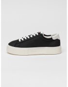 Tommy Jeans Pantofi sport flatform din panza - Negru