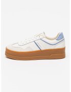 Tommy Jeans Pantofi sport flatform The Greenwich - Albastru indigo/Alb murdar