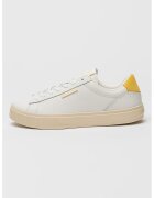 Tommy Jeans Pantofi sport low-cut de piele - Alb optic