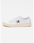 Tommy Jeans Pantofi sport usori din piele Court - Alb