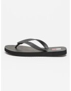 Tommy Jeans Papuci flip-flop texturati - Negru