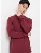 Tommy Jeans Pulover slim fit din bumbac organic - Violet tyrian