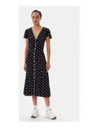 Tommy Jeans Rochie casual Dama - negru - 100% viscoza