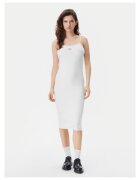 Tommy Jeans Rochie de vara - alb. femei
