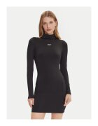 Tommy Jeans Rochie de zi - neagra - 95% nailon reciclat - 5% elastan -