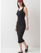 Tommy Jeans Rochie midi cambrata din bumbac