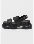 Tommy Jeans Sandale cu aspect masiv City - Negru