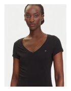 Tommy Jeans Set 2 tricouri de dama - Negru - 100% bumbac -