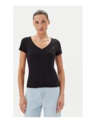 Tommy Jeans Set 2 tricouri Femei - Negru - Ecru -100% bumbac