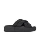 Tommy Jeans Slapi dama - negru - textil -
