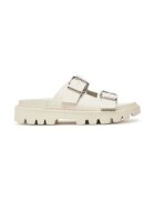 Tommy Jeans Slapi dama - piele naturala - alb