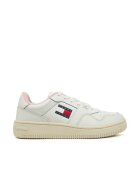 Tommy Jeans Tenisi dama - piele naturala - alb - design versatil