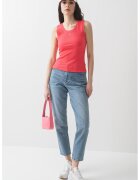 Tommy Jeans Top slim fit cu decolteu rotund
