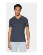 Tommy Jeans Tricou barbati - bleumarin - 60% bumbac - 40% poliester reciclat