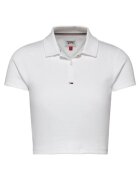 Tommy Jeans Tricou crop cu guler polo
