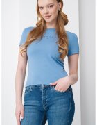 Tommy Jeans Tricou cu decolteu la baza gatului si imprimeu logo