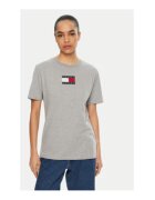 Tommy Jeans Tricou Dama - Gri - 100% bumbac -