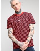 Tommy Jeans Tricou de bumbac - Rosu/Bleumarin