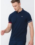 Tommy Jeans Tricou polo uni - Bleumarin
