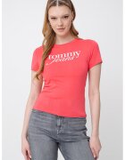 Tommy Jeans Tricou slim fit cu imprimeu logo