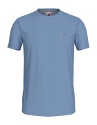 Tommy Jeans Tricou slim fit de bumbac - Albastru prafuit