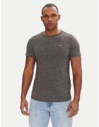 Tommy Jeans Tricou uni cu decolteu la baza gatului -