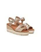 TOMS Espadrile dama 10021963 - Piele naturala - Argintiu