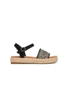 TOMS Espadrile dama 10021992 - Textil - Negru