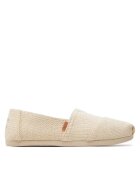 TOMS Pantofi dama Textil - Ecru - Ecru