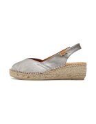 Toni Pons Espadrile dama - 773589 - Piele naturala - Argintiu