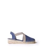 Toni Pons Sandale tip espadrile din bumbac Verdi-V - - Albastru