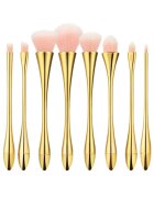 Tools4beauty Set pensule cu maner metalic - auriudwqfwqd - 8