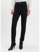 Top Secret Blugi crop bootcut - Negru