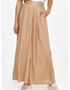 Top Secret Pantaloni cu croiala ampla si talie inalta - Maro camel