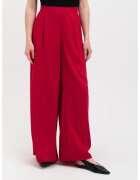 Top Secret Pantaloni cu croiala ampla si talie inalta - Rosu vermillion