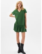 Top Secret Rochie evazata cu maneci scurte - Verde aquamarin