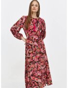 Top Secret Rochie lunga cu model paisley - Visiniu/Rosu stins