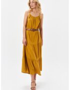Top Secret Rochie midi evazata - Galben mustar